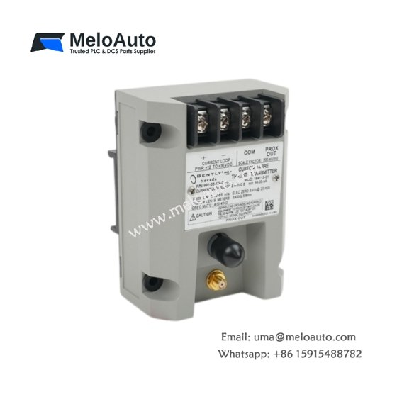 Bently Nevada 991-06-XX-01-05 thrust transmitter offers 4-20 mA output, dual relays, 3300 XL probe compatibility, ATEX certification Bently Nevada 991-06-XX-01-05 thrust transmitter offers 4-20 mA output, dual relays, 3300 XL probe compatibility, ATEX certification