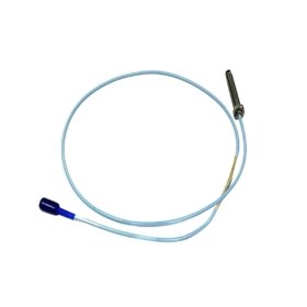 Bently Nevada 330101-00-14-90-02-00 8mm proximity probe. 7.87 mV/µm sensitivity, 14m cable, -35 to 177°C. For turbine and compressor