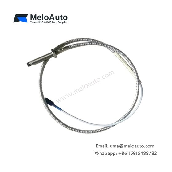Bently Nevada 330104-00-18-10-02-05 8mm probe with 180mm case, 1m cable, ClickLoc connector. 3/8-24 UNF thread, -51°C to +177°C