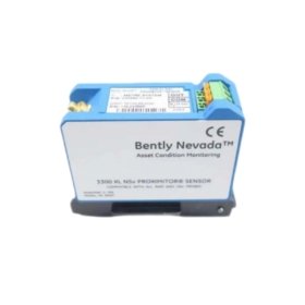 Bently Nevada 330980-71-CN: Proximitor sensor for 8 mm probes, 7.0 m system length, -18 to -24 V DC supply, 0–10 kHz range. View full specs.