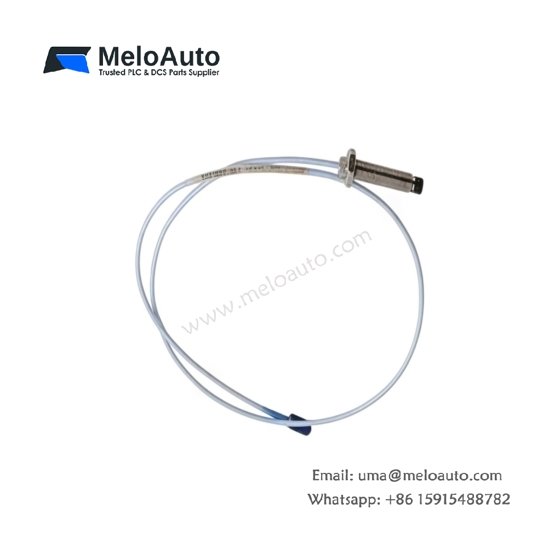 Bently Nevada 330102-35-62-05-11 3300 XL 8 mm probe. 3/8-24 UNF thread, 0.5 m length, 62 mm unthreaded, 7.87 V/mm output. View specs.