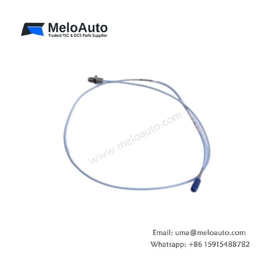 Bently Nevada 330905-00-07-10-02-05 M10 x 1 proximity probe: 7 mm tip, 0.24 kg, ClickLoc connector, 1.5 mm range, unarmored. Full specs here.