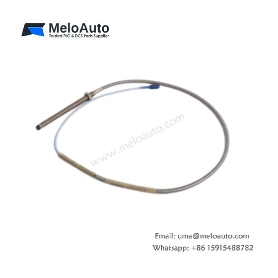 Bently Nevada 330104-00-23-10-02-00 3300 XL transducer features 8 mm tip, 230 mm case, 1.0 m cable, and 7.87 V/mm sensitivity