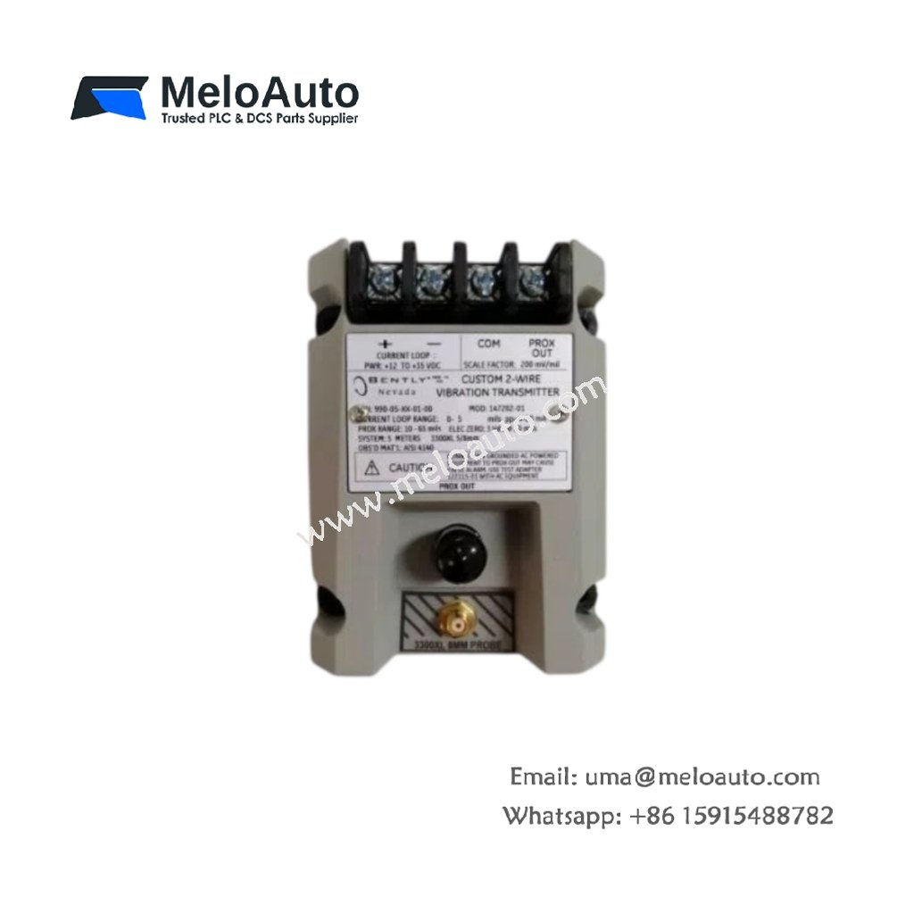 Bently Nevada 990-05-XX-03-CN Vibration Transmitter with 4-20 mA Output