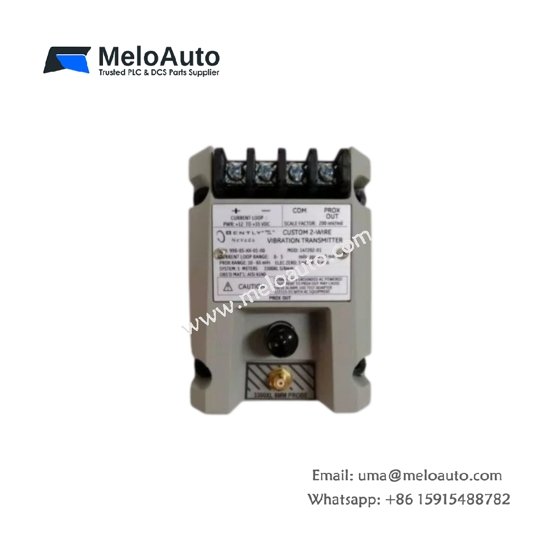 Bently Nevada 990-05-XX-03-CN vibration transmitter offers 4-20 mA output, IEPE sensor compatibility, ATEX certification, and -40 to 85 °C Bently Nevada 990-05-XX-03-CN vibration transmitter offers 4-20 mA output, IEPE sensor compatibility, ATEX certification, and -40 to 85 °C