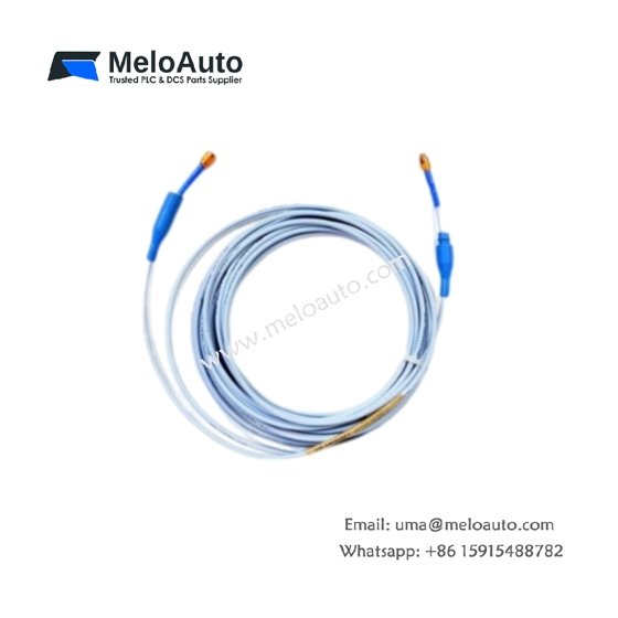 Bently Nevada 330130-080-12-05: 3300 XL standard extension cable, 8.0 m length, 75 Ω triaxial, ClickLoc connectors, -35°C to +177°C range Bently Nevada 330130-080-12-05: 3300 XL standard extension cable, 8.0 m length, 75 Ω triaxial, ClickLoc connectors, -35°C to +177°C range