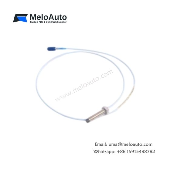 Bently Nevada 330103-00-06-10-02-05 5mm proximity sensor. 7.87 mV/µm sensitivity, 6m cable, -35 to 177°C. For turbine shaft vibration Bently Nevada 330103-00-06-10-02-05 5mm proximity sensor. 7.87 mV/µm sensitivity, 6m cable, -35 to 177°C. For turbine shaft vibration