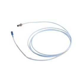 Bently Nevada 330101-00-08-20-02-05 3300 XL 8 mm proximity probe with 80 mm length, 2 m cable, 7.87 V/mm sensitivity, and 177°C rating.