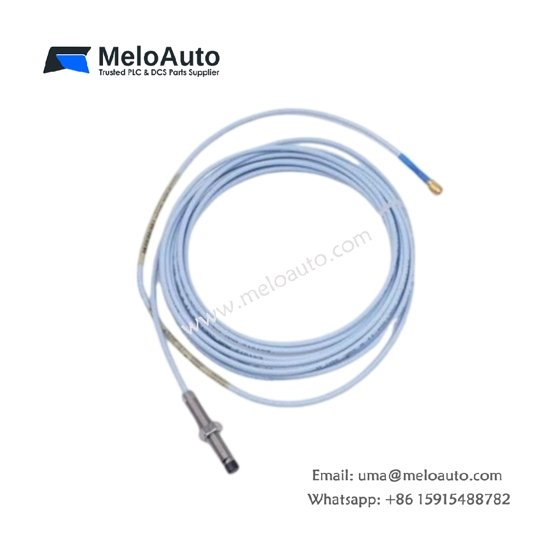 Bently Nevada 330101-00-30-10-02-00 3300 XL 8 mm proximity probe. M10×1 thread, 1.0 m length, 30 mm case, 7.87 V/mm output. View specs.