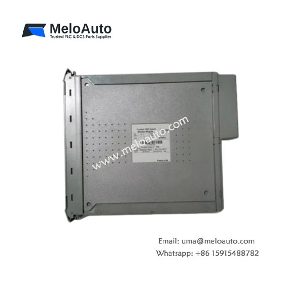 ICS Triplex T8513 single-channel digital output module with 2 A output, 500 VDC isolation, 90-day battery retention, and 1.1 kg weight ICS Triplex T8513 single-channel digital output module with 2 A output, 500 VDC isolation, 90-day battery retention, and 1.1 kg weight