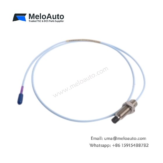 Bently Nevada 330709-000-030-10-02-00 3300 XL 11 mm transducer system: 3 m length, 4 mm range, 3.94 V/mm sensitivity, 304 SS body