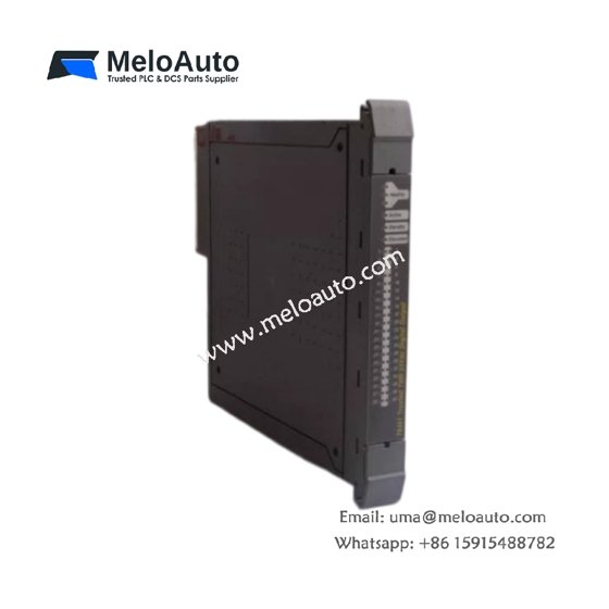 ICS Triplex T9831 input module with 16 channels, dual redundant interfaces, 500 VDC isolation, and 1.2 kg weight. View full technical specs.