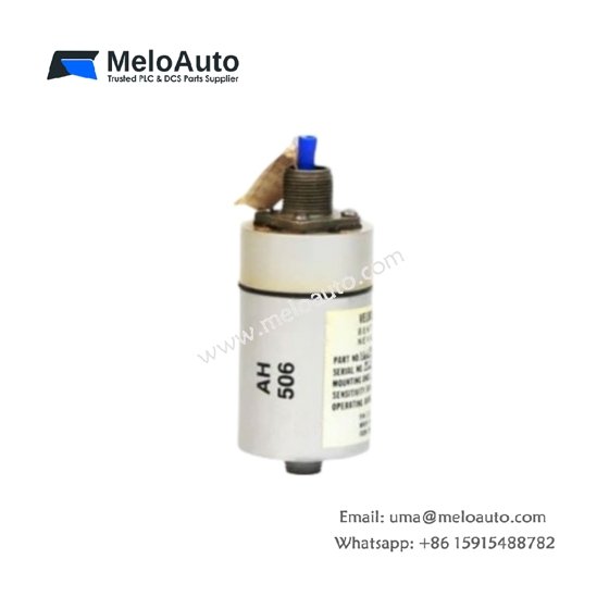 Bently Nevada 16699-03-02-02 Velocity Seismoprobe: 20 mV/mm/s sensitivity, 10–1,000 Hz range, 140 g weight. Passive vibration sensor