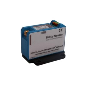 Bently Nevada 330980-70-00: Proximitor sensor for 8 mm probes, 7.0 m system length, -18 to -24 V DC supply, 0–10 kHz range. View full specs.