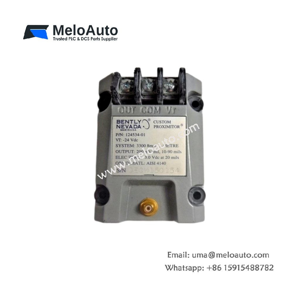 Bently Nevada 124534-01 Proximitor Transducer Module