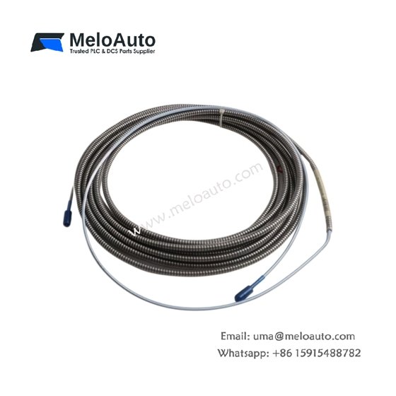 Bently Nevada 330130-085-01-00: 3300 XL extension cable, 8.5 m length, 75 Ω triaxial, ClickLoc connectors, -35°C to +177°C range Bently Nevada 330130-085-01-00: 3300 XL extension cable, 8.5 m length, 75 Ω triaxial, ClickLoc connectors, -35°C to +177°C range