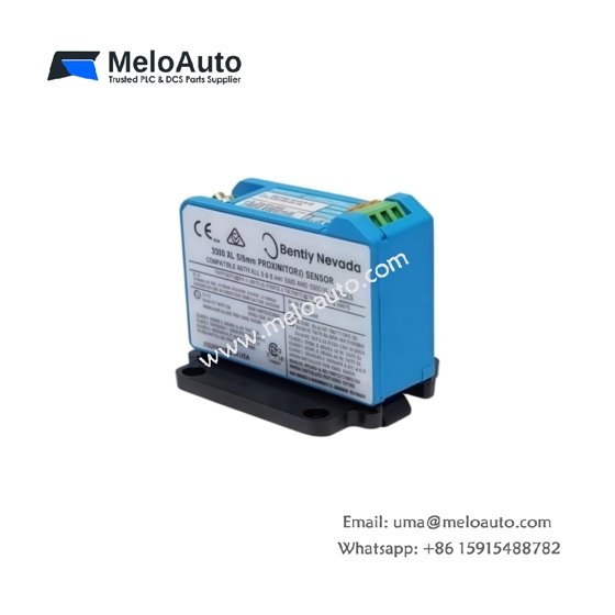 Bently Nevada 330180-50-CN 3300 XL Proximitor sensor. 7.87 mV/µm output, DIN-rail mount, -35 to 85°C. For proximity probe signal conditioning. Bently Nevada 330180-50-CN 3300 XL Proximitor sensor. 7.87 mV/µm output, DIN-rail mount, -35 to 85°C. For proximity probe signal conditioning.