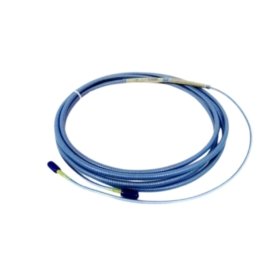 Bently Nevada 330854-080-24-CN: 8.0 m extension cable, 75 Ω triaxial, ClickLoc connectors, -35°C to +200°C range, 25.4 mm bend radius