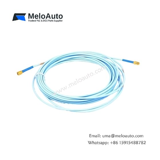 Bently Nevada 330130-080-02-CN 3300 XL standard extension cable. 8.0 m, 75 Ω triaxial, FEP insulation, ClickLoc connector, 0.272 kg Bently Nevada 330130-080-02-CN 3300 XL standard extension cable. 8.0 m, 75 Ω triaxial, FEP insulation, ClickLoc connector, 0.272 kg