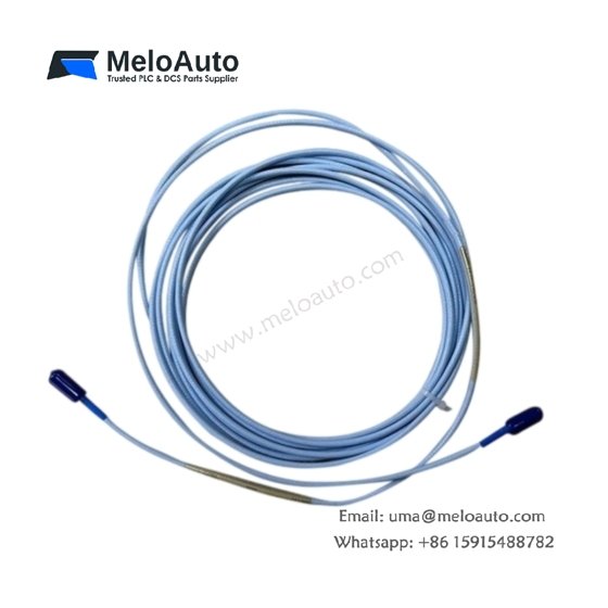Bently Nevada 330130-045-12-CN extension cable features 4.5m length, 75Ω triaxial construction, ClickLoc connectors, and FluidLoc option Bently Nevada 330130-045-12-CN extension cable features 4.5m length, 75Ω triaxial construction, ClickLoc connectors, and FluidLoc option