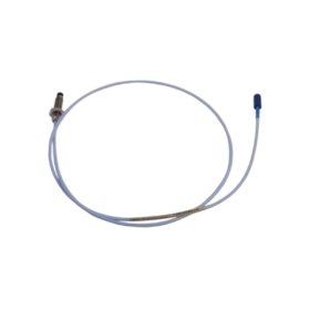 Bently Nevada 330104-00-10-90-02-00 proximity probe offers 0.25-2.0 mm range, 200 mV/mil sensitivity, -51 to 177 °C operation, and 5.0 m cable