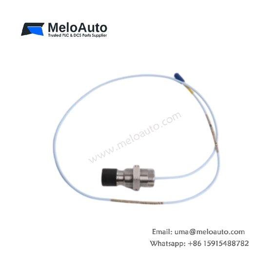 Bently Nevada 330851-02-000-050-10-00-05: M30 x 2 threaded 25 mm proximity probe, 0.5 m cable, ClickLoc connector, 12.7 mm linear range