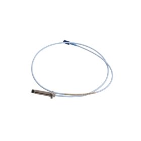 Bently Nevada 330104-00-08-10-01-05 probe: 8 mm tip, 1 m length, 01 connector, 200 mV/mil sensitivity, -35 to +177 °C range.
