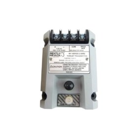 Bently Nevada 991-06-50-01-CN vibration transmitter. 4-20 mA output, 10 Hz to 1 kHz range, 1/4-28 UNF mount, -40 to 85 °C.