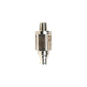 Bently Nevada 330525-00: Velomitor XA piezo-velocity sensor, 3.94 mV/mm/s sensitivity, 4.5 Hz–1 kHz range, stainless steel housing.