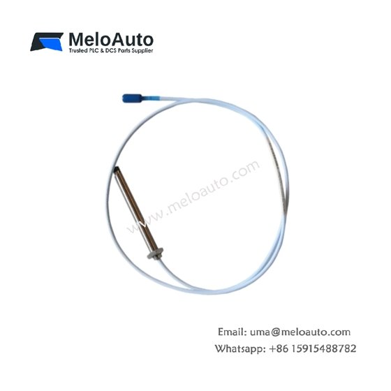 Bently Nevada 330103-00-20-10-02-00 3300 XL 8 mm Proximity Probe: 7.87 V/mm sensitivity, 2 mm range, 2 m length. Eddy-current sensor