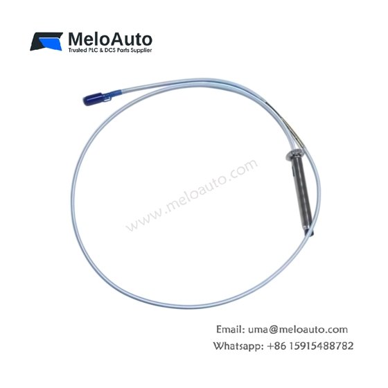 Bently Nevada 330103-00-08-10-02-00 3300 XL 8 mm proximity probe. 1 m cable, 3/8-24 UNF thread, 2 mm range, -35 to 177 °C. View full specs