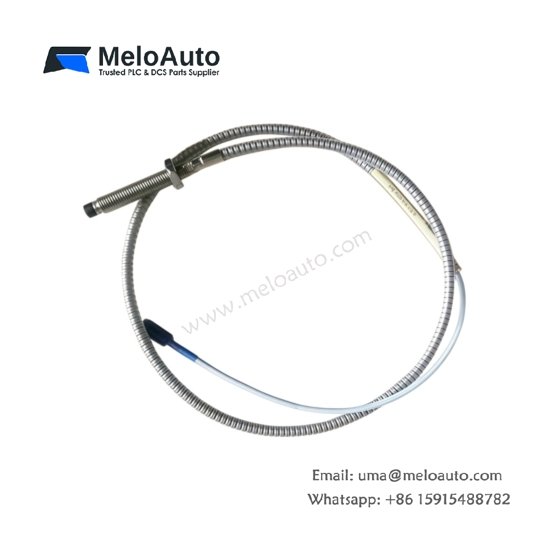 Bently Nevada 330104-00-08-50-12-00 3300 XL 8 mm Proximity Probe: 7.87 V/mm sensitivity, 2 mm range, 5 m length. Eddy-current sensor
