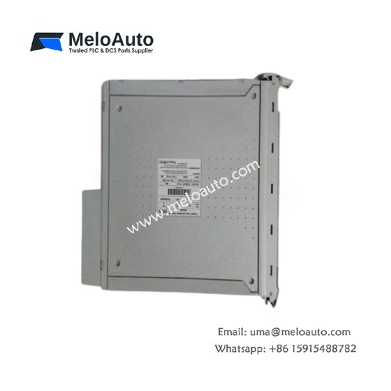 ICS Triplex T7488 monitored guarded output module with 16 channels, TMR architecture, 500 VDC isolation, and 1.2 kg weight. View full specs.