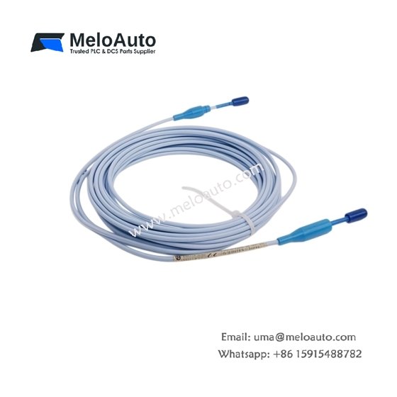 Bently Nevada 330130-085-00-05: 3300 XL extension cable, 8.5 m length, 75 Ω triaxial, ClickLoc connectors, -35°C to +177°C range. Bently Nevada 330130-085-00-05: 3300 XL extension cable, 8.5 m length, 75 Ω triaxial, ClickLoc connectors, -35°C to +177°C range.