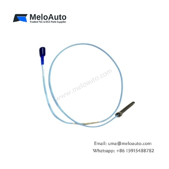 Bently Nevada 330101-01-13-05-01-00 8mm proximity transducer. 7.87 mV/µm sensitivity, 5m cable, -35 to 177°C. Complete probe Bently Nevada 330101-01-13-05-01-00 8mm proximity transducer. 7.87 mV/µm sensitivity, 5m cable, -35 to 177°C. Complete probe
