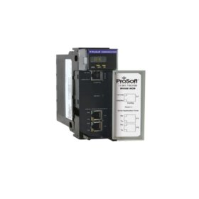 ProSoft MVI56E-MNETQ module: enhanced Modbus TCP/IP client, Ethernet port, ControlLogix backplane, 40×180×130 mm, 0.5 kg.