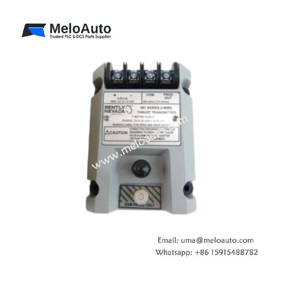 Bently Nevada 990-05-70-03-05 vibration transmitter: 4–20 mA output, 0–25 mm/s range, 316 SS housing, API 670 compliant. View full specs