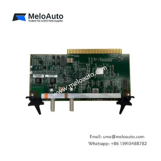 Honeywell 51305896-100 NIM Modem Board: modem signaling, backplane and comm port, 0–60°C range, 0.25 kg, compact card cage design.