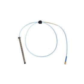 Bently Nevada 330101-00-50-10-02-00 3300 XL 8 mm proximity probe: 0–2 mm range, 7.87 V/mm, -35°C to +177°C. 5.0 m cable, M10 thread.