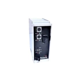 ProSoft 5601-RIO-MCM remote I/O adapter: multi-protocol gateway, configurable serial ports, DIN rail mount, 90×140×115 mm, 0.9 kg.