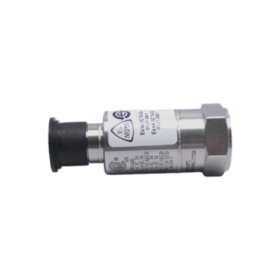 Bently Nevada 16710-15 seismic transmitter: 4–20 mA loop-powered output, 4.5–1,000 Hz range, IP67, 1/4-28 stud mount.