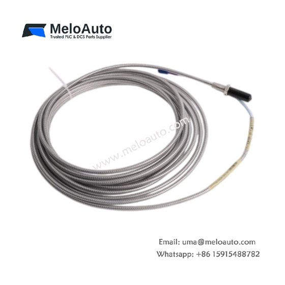 Bently Nevada 330704-000-060-10-02-00 3300 XL 11 mm proximity probe: 7.87 mV/µm, 0.25–2.3 mm range, 316 SS case, API 670 compliant.