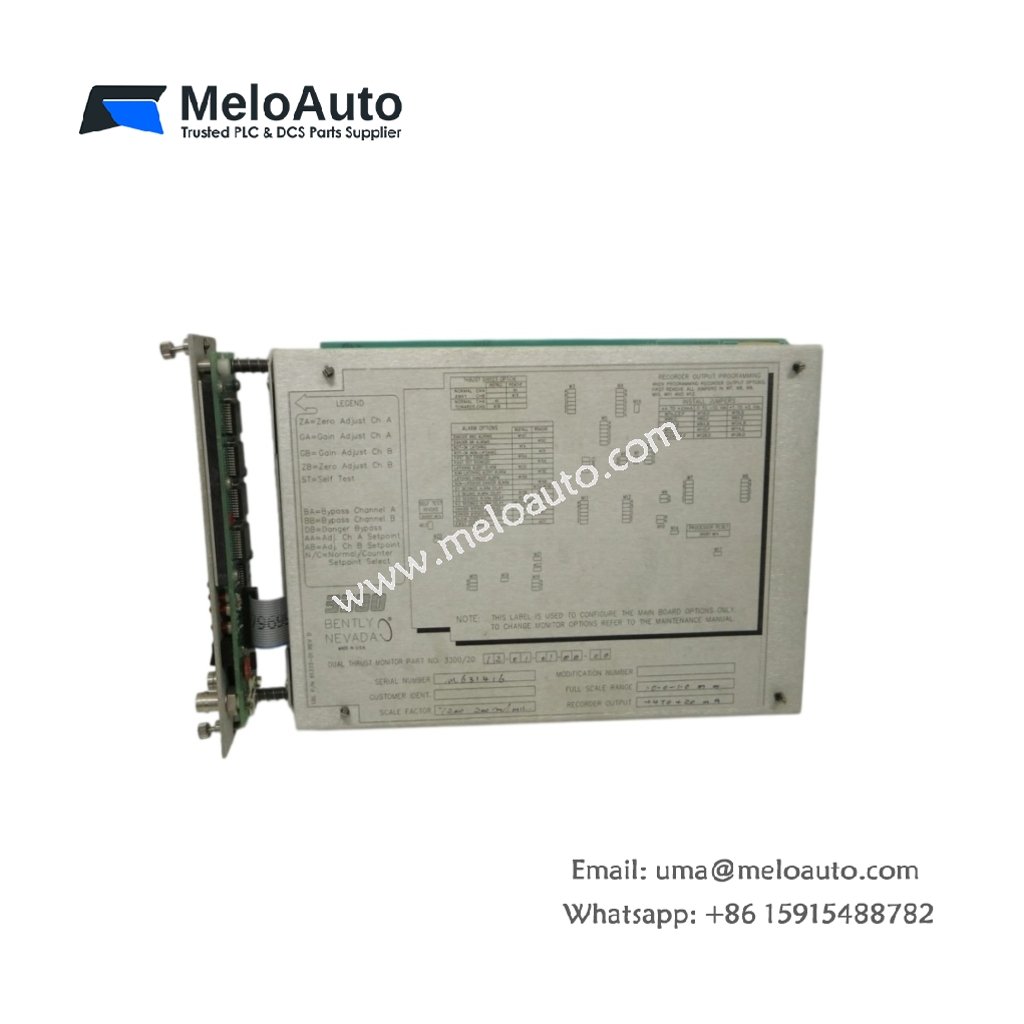 Bently Nevada 79482-01 Dual Thrust Position Monitor