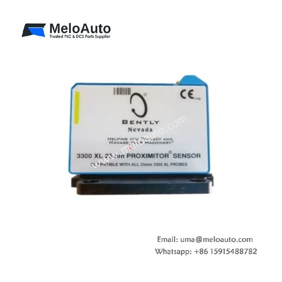 Bently Nevada 330850-50-00 proximity sensor, 3300 XL 5/8 mm series. 5 mm range, 200 mV/mil, ClickLoc connector, -35°C to 177°C
