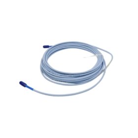 Bently Nevada 330130-080-00-05 3300 XL extension cable: 8.0 m length, 75 Ω coaxial, -35°C to +177°C. Gold-plated contacts