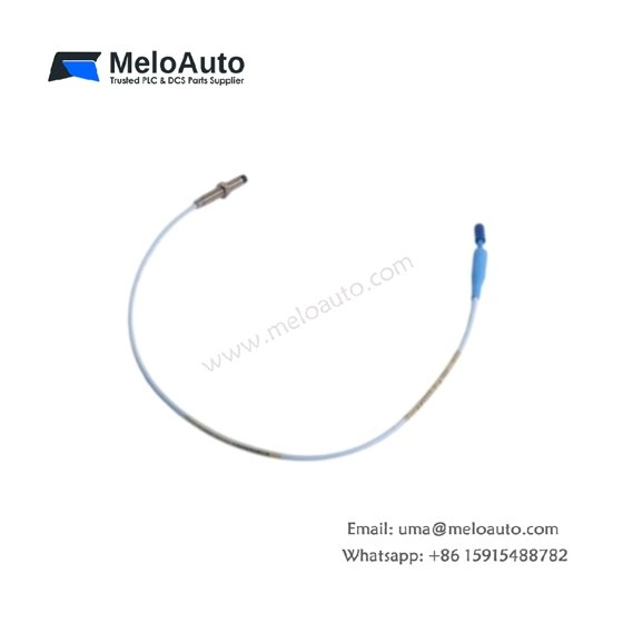 Bently Nevada 330101-00-43-15-02-05 3300 XL proximity probe. 8mm tip, 1.5m cable, 2mm range, -35°C to +177°C. Genuine industrial sensor