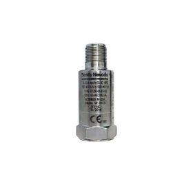 Bently Nevada 177230-00-02-05 seismic transmitter: 4–20 mA loop-powered output, 4.5–1,000 Hz range, IP67. View full technical specs.