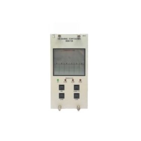 Bently Nevada 84933-02 temperature monitor: 160×25×200 mm, 0.45 kg, 6 RTD channels, 90 components, capacitor bank.