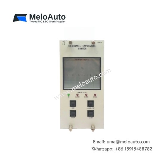 Bently Nevada 84933-02 temperature monitor: 160×25×200 mm, 0.45 kg, 6 RTD channels, 90 components, capacitor bank. Bently Nevada 84933-02 temperature monitor: 160×25×200 mm, 0.45 kg, 6 RTD channels, 90 components, capacitor bank.