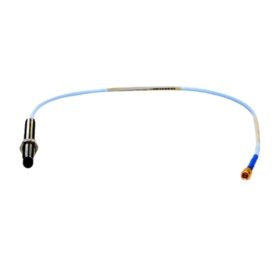 Bently Nevada 330101-00-40-05-02-00 3300 XL 8 mm proximity probe: 0–2 mm range, 7.87 V/mm, -35°C to +177°C. 4.0 m cable, M10 thread